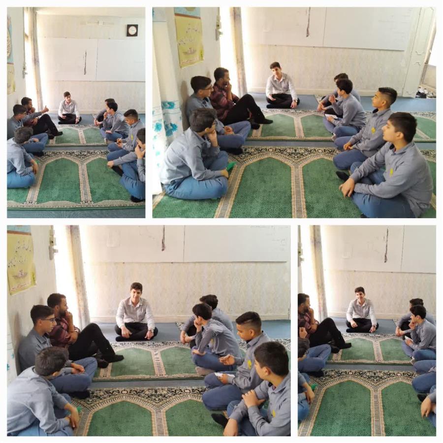 چهارمین جلسه شورای دانش آموزی افق روشن