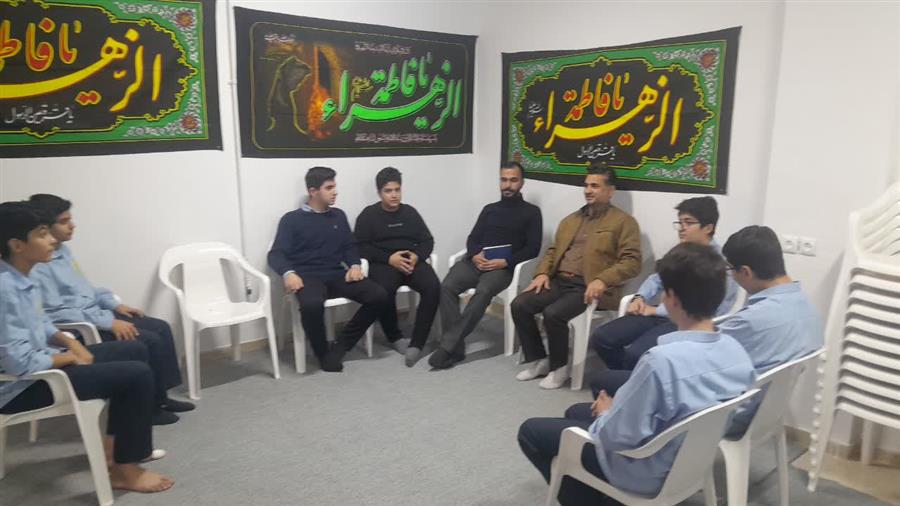 اولین جلسه شورای دانش آموزی - شعبه 2 افق روشن